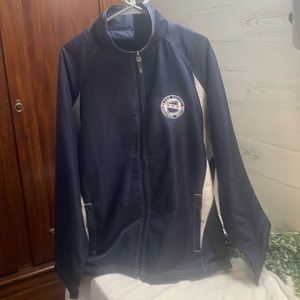Kobe Pro Hockey Development Group Chicago Detroit navy white windbreaker XL